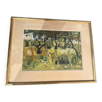 Painting by Raymond Guerrier