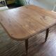 Table with solid wood flaps