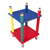 Memphis pencil bedside table