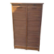Double filing cabinet, curtain cabinet