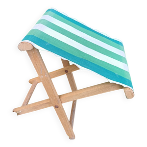 tabouret pliable vintage