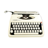 Japy baby Hermes cream new ribbon typewriter