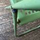 Chaise de jardin en tôle perforée 1950