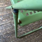 Garden chair in perforated sheet metal 1950