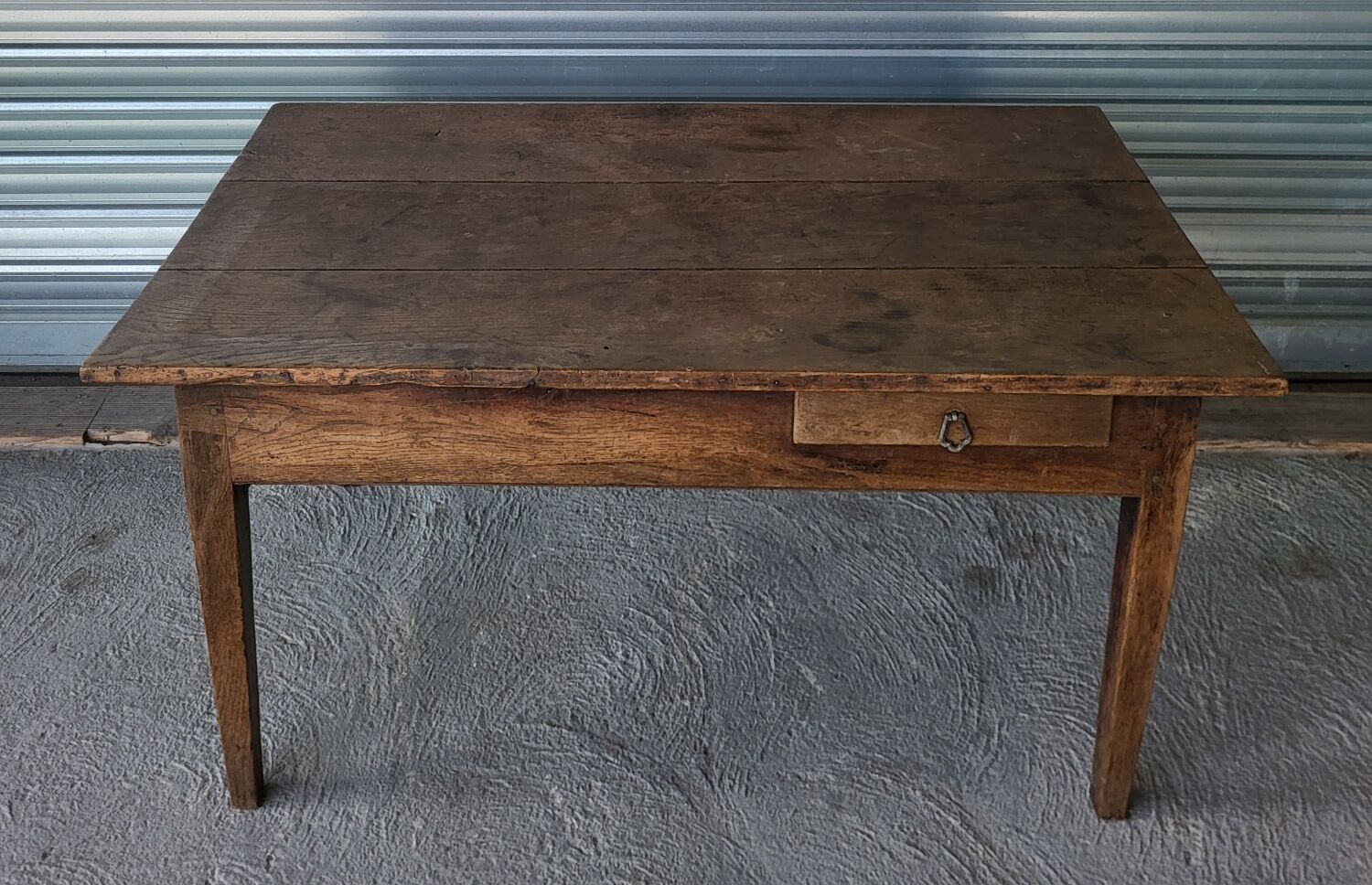 Authentic very old farmhouse table in good condition.