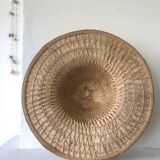 Chapeau rotin décoratif