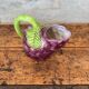 Grapevine earthenware jug
