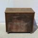 Commode vintage 4 tiroirs en rotin et bambou