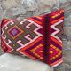 Housse de coussin marocaine vintage berbère en laine