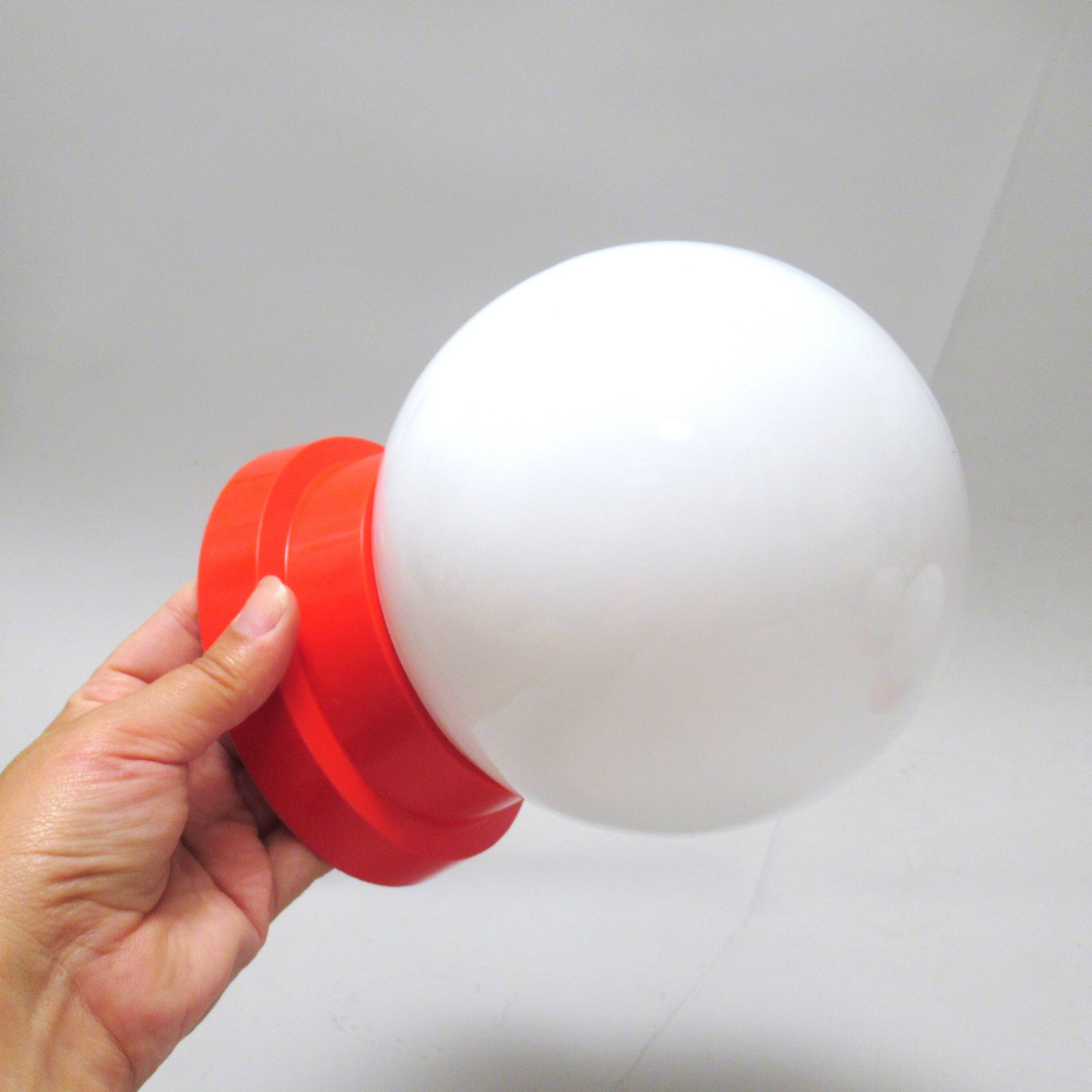 Applique ou plafonnier boule Années 80