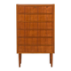 Commode en teck danois, années 1960