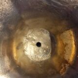 Silver-plated metal chandelier, 1925