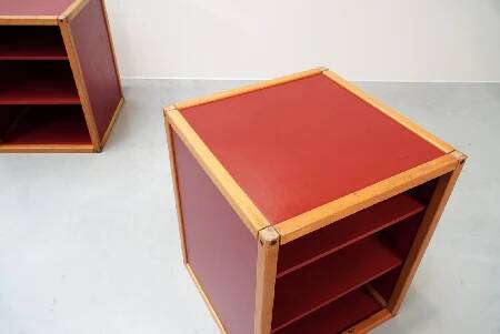 André Sornay, Pair of Modernist Storage Units