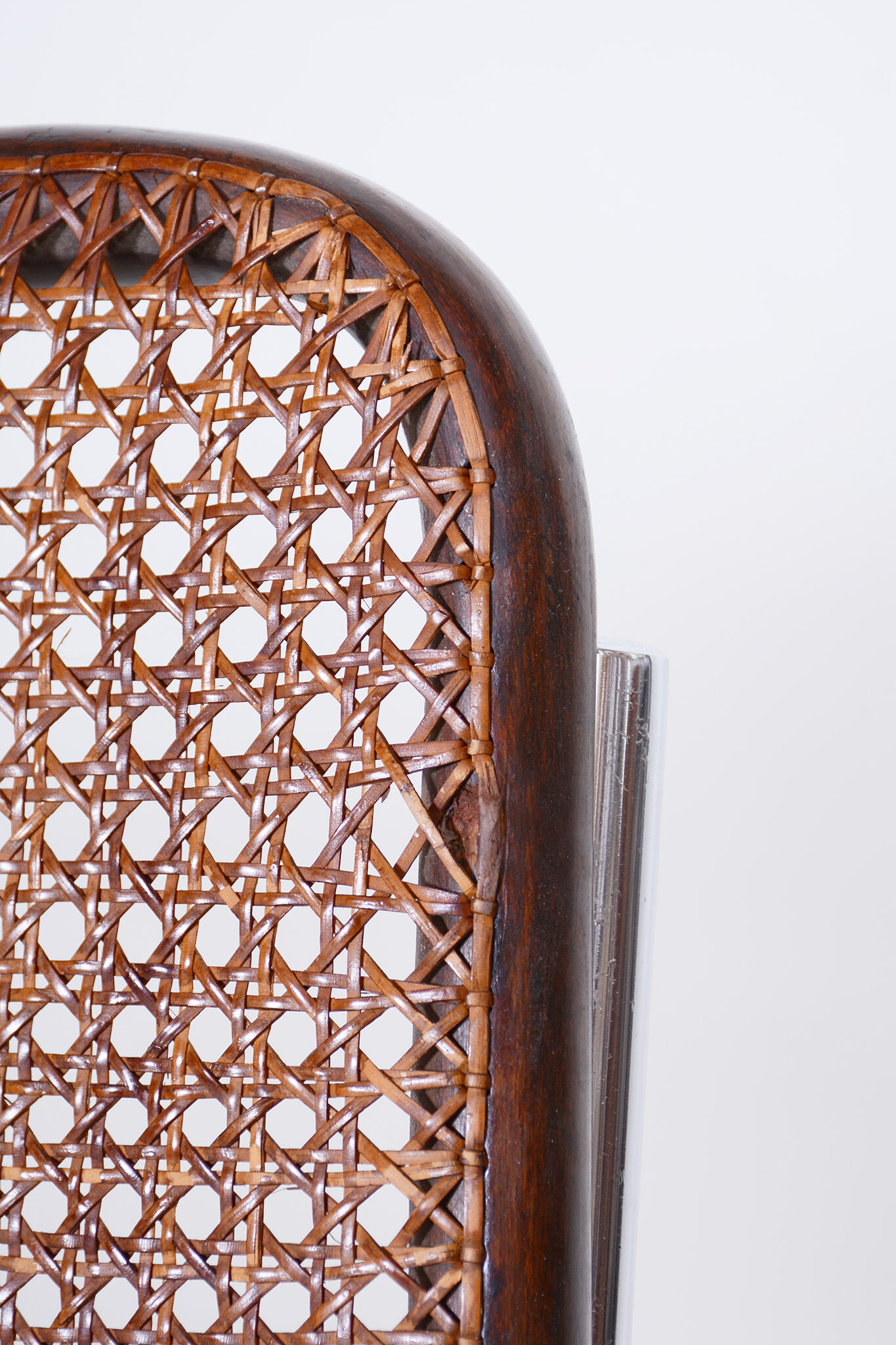 Restored Bauhaus Armchair, Marcel Breuer, Thonet, Beech, Chrome, Germany, 1930s