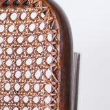 Restored Bauhaus Armchair, Marcel Breuer, Thonet, Beech, Chrome, Germany, 1930s