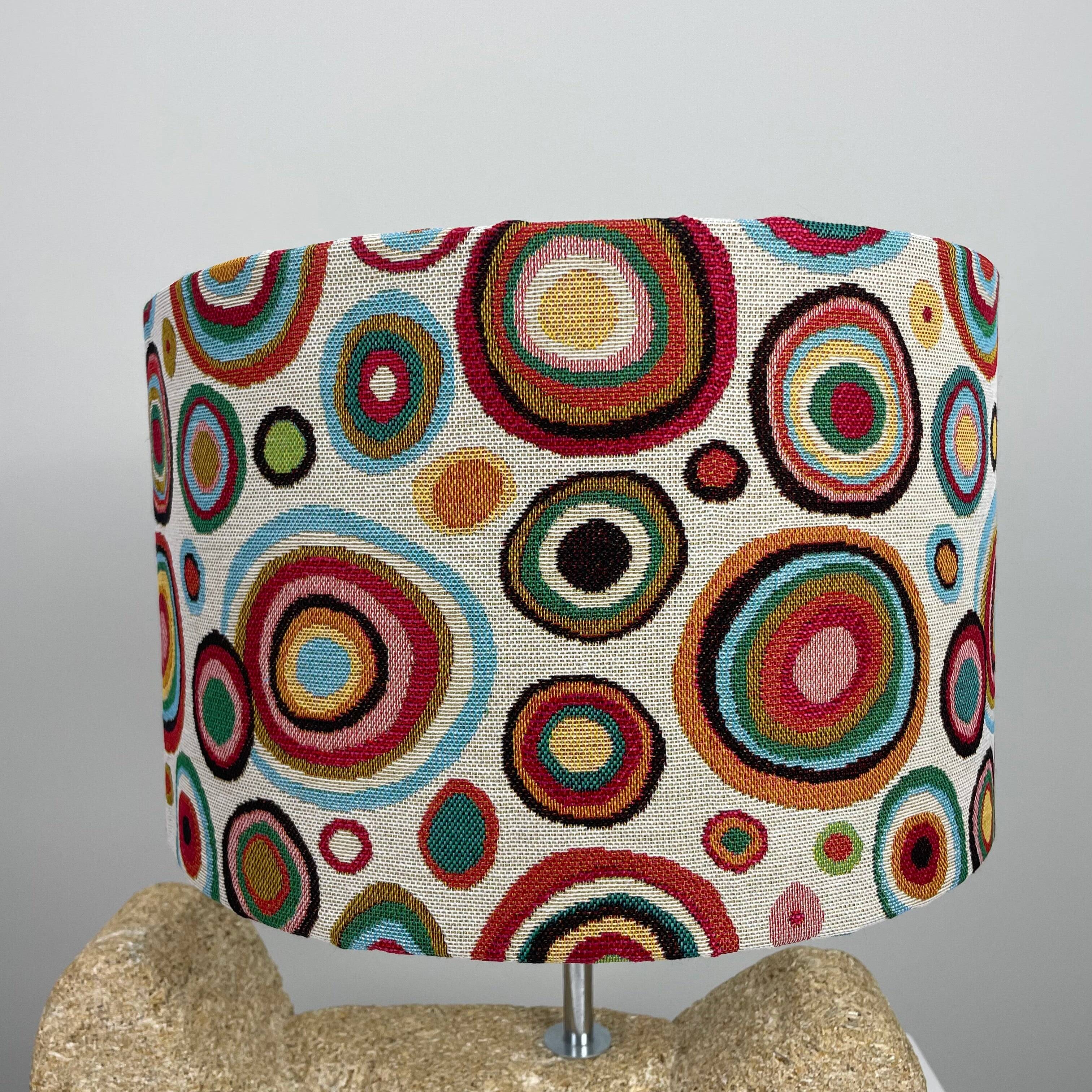 1960s organic French stone table lamp