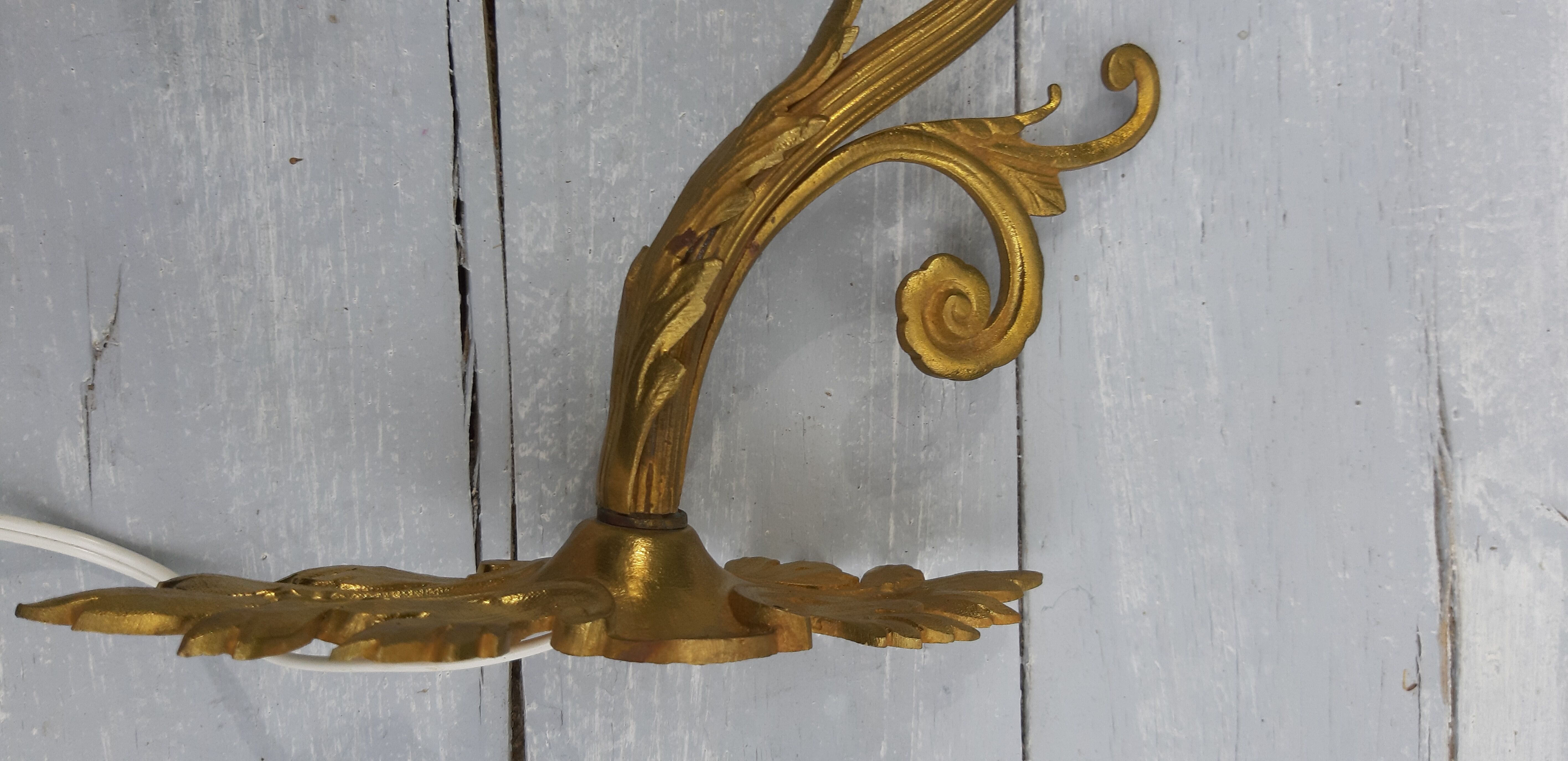 Bronze sconce