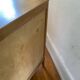 Scandinavian 4-drawer commode with vintage compass legs