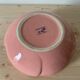 Saladier plat rose Jacques Molin