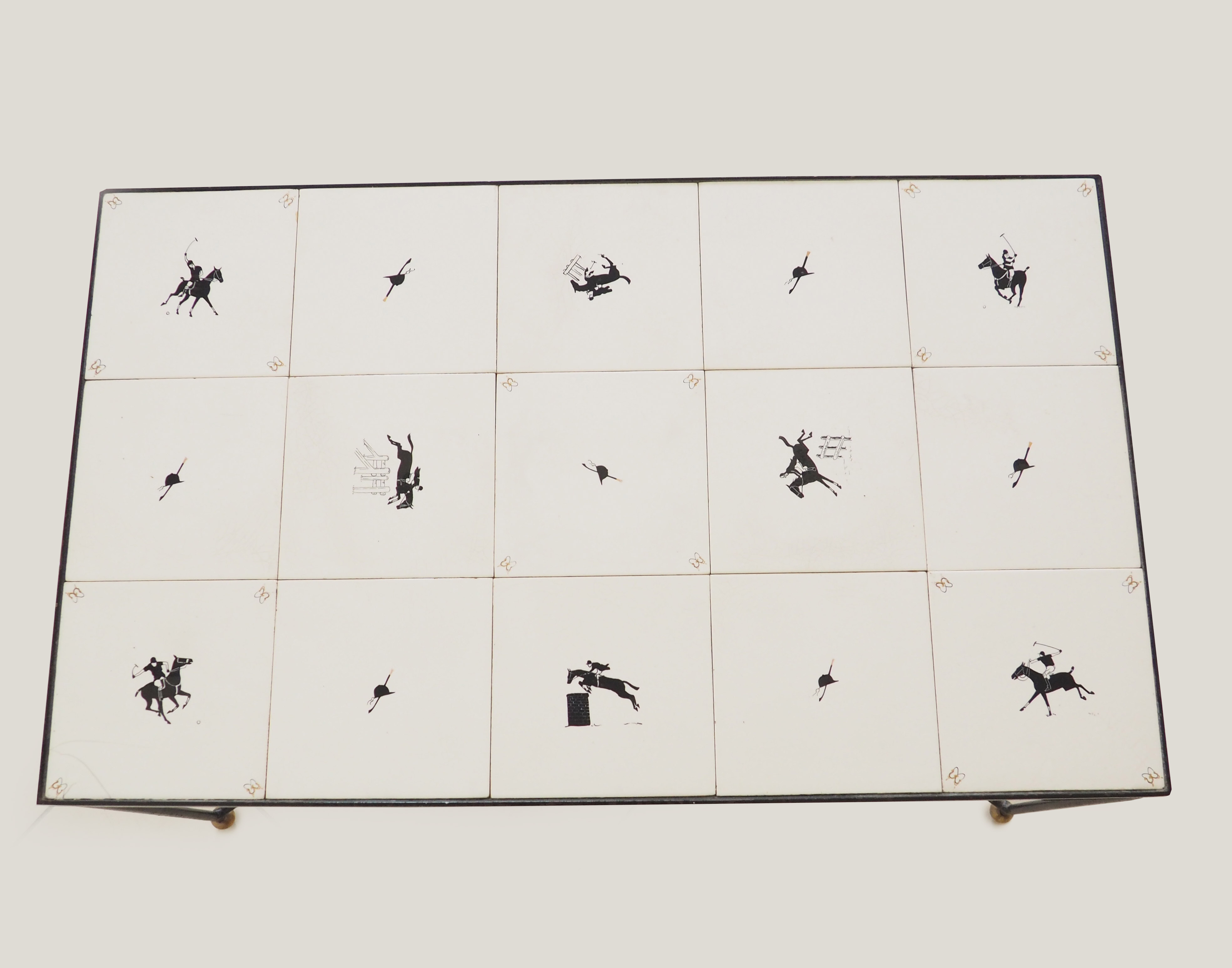 Table céramique années 50