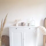 Old white Parisian buffet