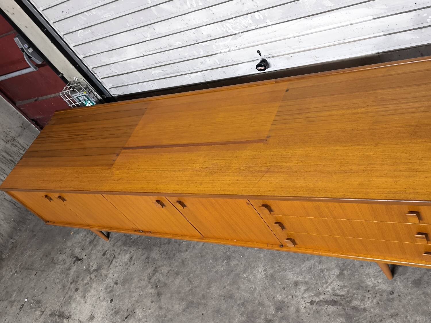 Vintage Scandinavian teak sideboard