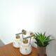 Design wandlampen Kamenicky Senov met melkglas kap vintage