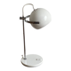 Eye ball lamp. 1970. space age. white.
