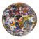 Contemporary Venetian Multicolored "Murrine" Little Sphere Wall Sconce