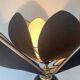 ▪️The Dolphin Lamp Jennings Lotus Lampshade Hollywood Rengency