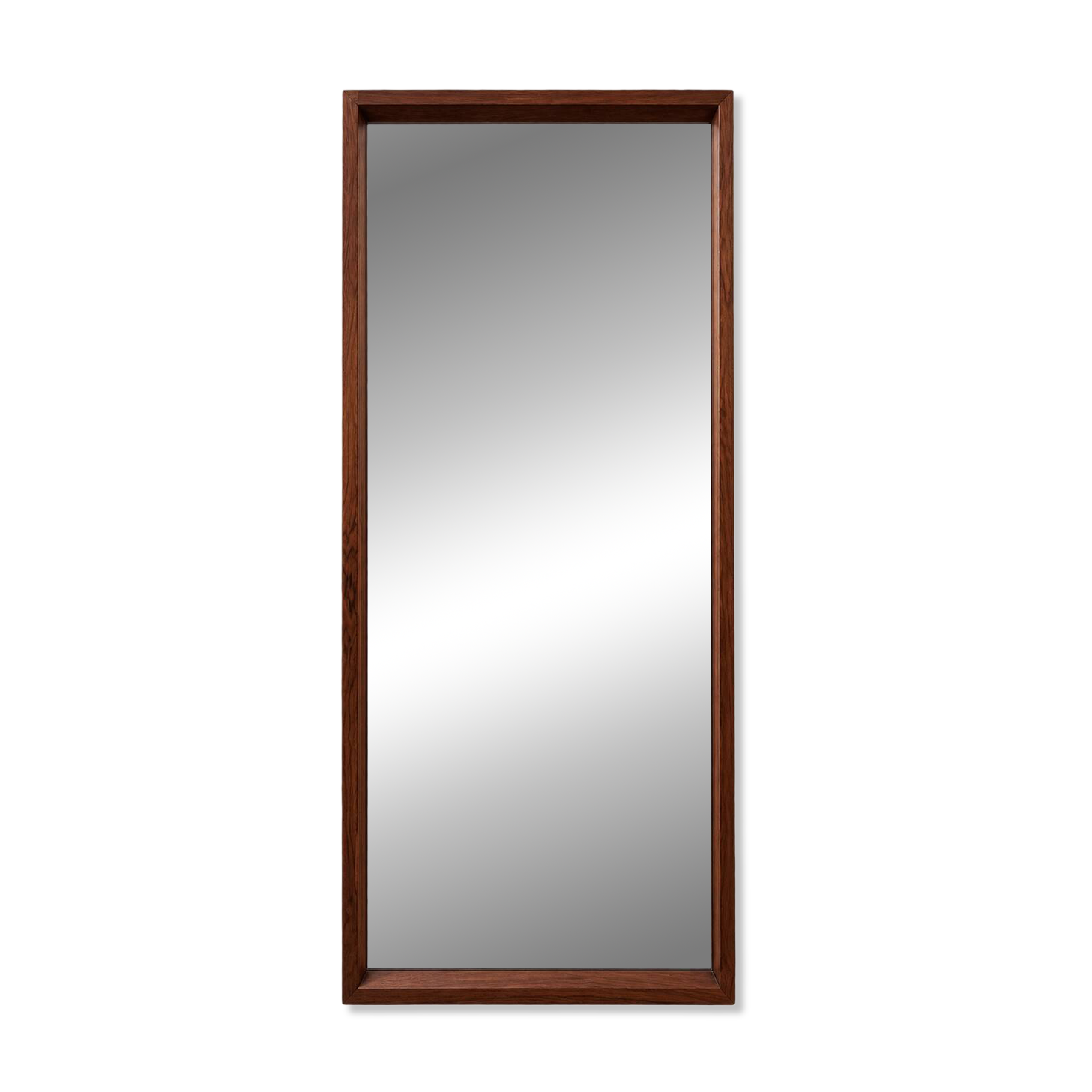 Miroir en palissandre de Kai Kristiansen pour Aksel Kjersgaard