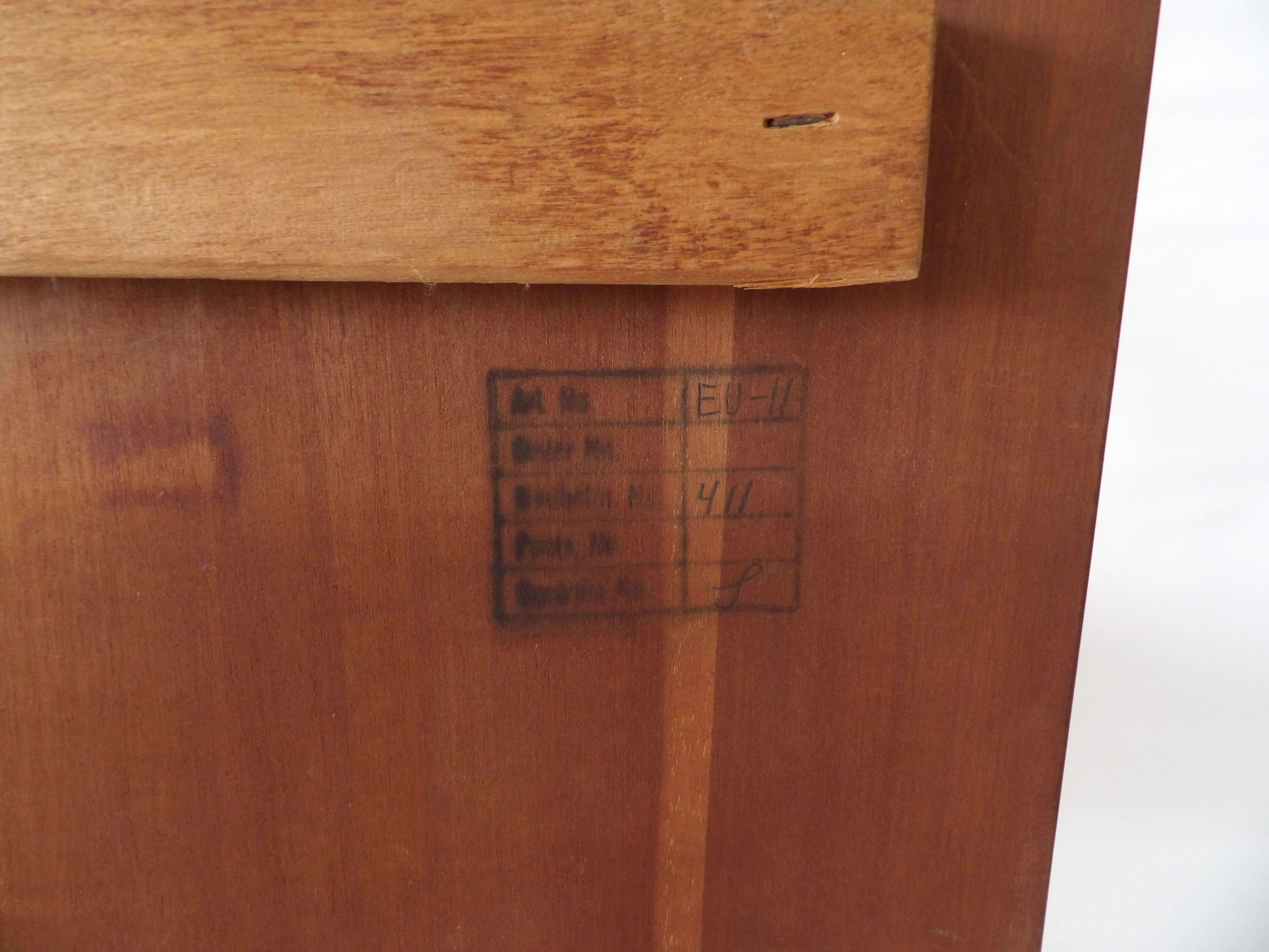 Japanese Cees Braakman Floating Bedside Set for Pastoe