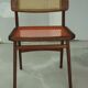 Chaise de bureau pieds compas 50/52