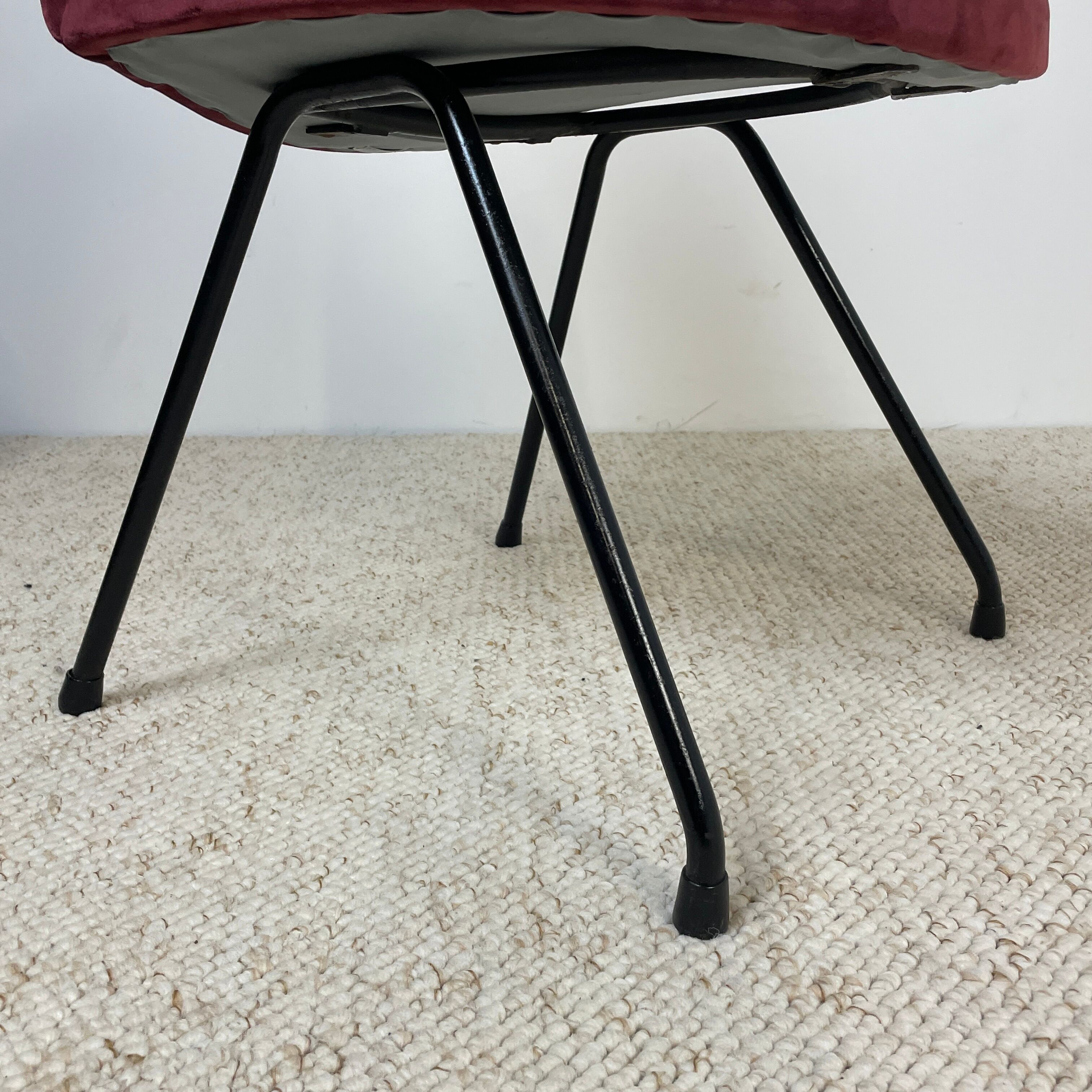 Serie de 6 chaises modèle 771 de Joseph-Andrè Motte édition Steiner