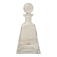 Thick glass carafe bottle 80s