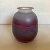Vase Goebel kristaliglas mauve violet