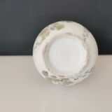 Vase soliflore Japanese porcelain decoration flowers and hand-painted bird