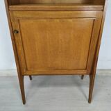 Vintage oak secretary shelf