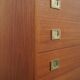Teak chest of drawers, Danish design, 1970s, made in Denmark