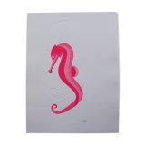 Press engraving duo duo fushia- embossing