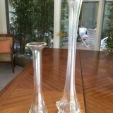 Duo of ancient soliflore vases