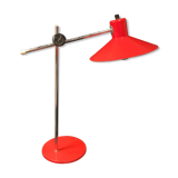 Desk lamp design 1970 pop orange