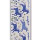 Tapis noué à la main, tapis turc vintage 49x152 cm