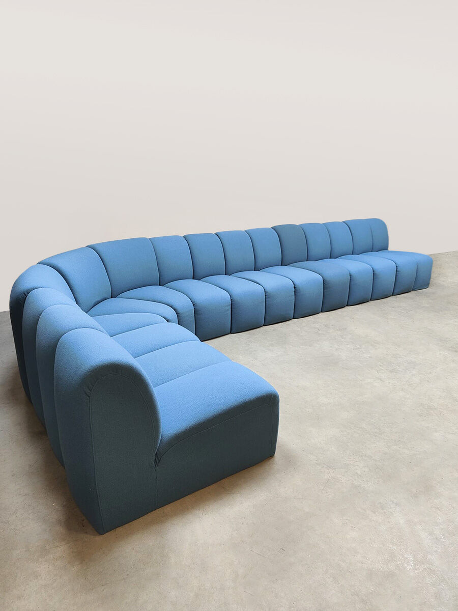 Rare Dutch vintage design modular 'Mississippi' sofa Pierre Paulin Artifort