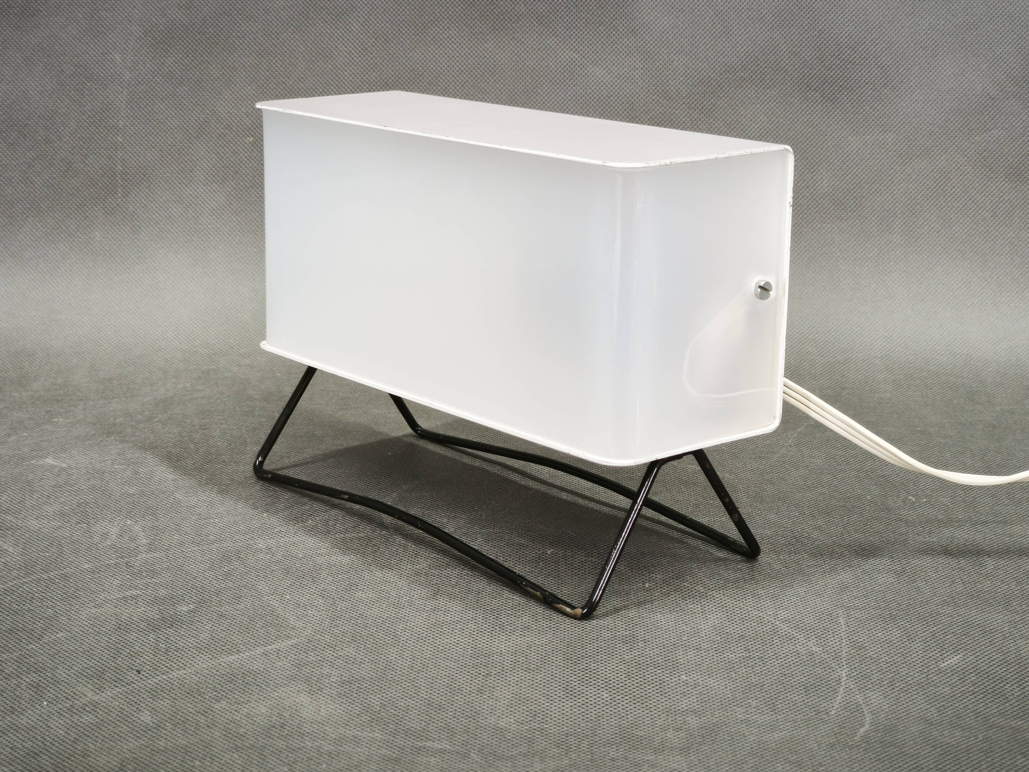 1970s Pokrok Žilina PS 11 Industrial Table Lamp, Czechoslovakia