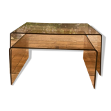 Duo of 70´ coffee tables