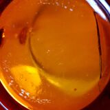 Amber glass coffee cups 70s