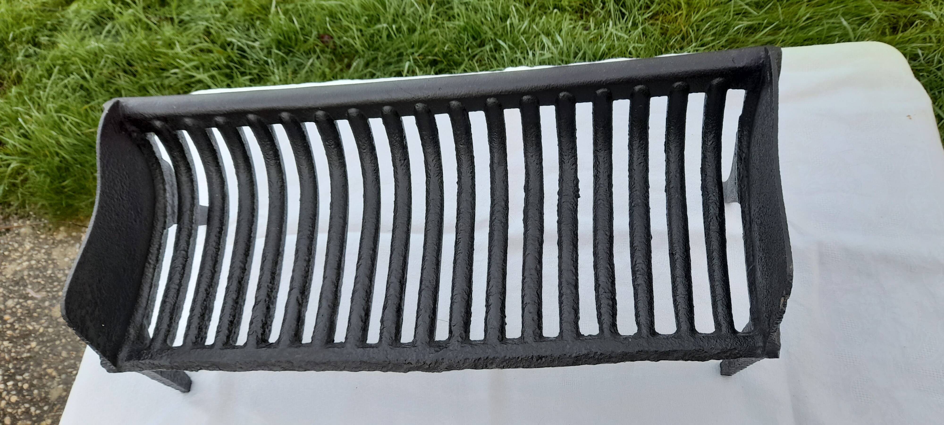 Cast iron log holder fireplace L 60 cm