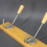1960s Mid-century Wooden Wall Hanger, Czechoslovakia