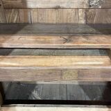 19th century raw chestnut country wardrobe